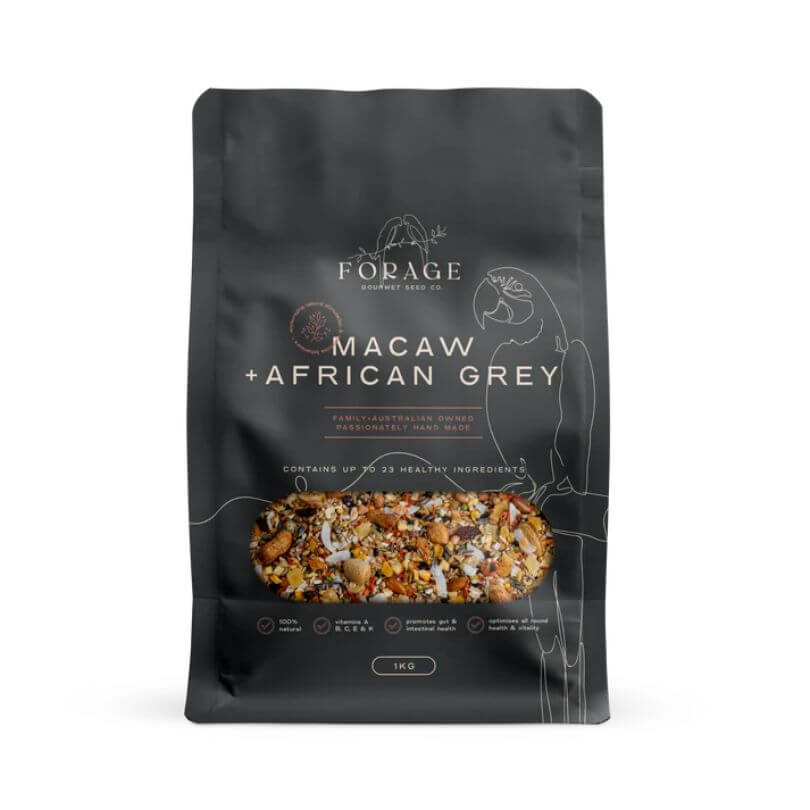 Forage Gourmet Macaw, African Grey and Amazon Blend
