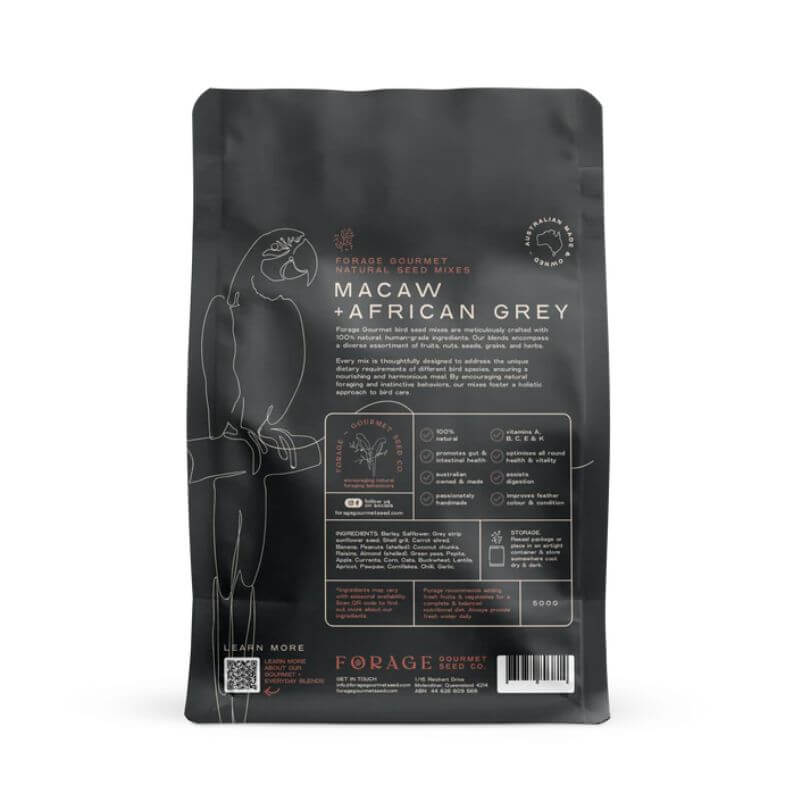 Forage Gourmet Macaw, African Grey and Amazon Blend