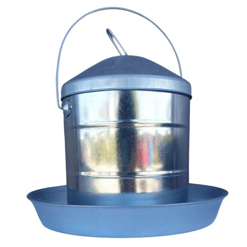 Large Galvanised Poultry Feeders