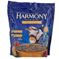 Thumbnail for Harmony Wild Bird Dried Mealworms 220g
