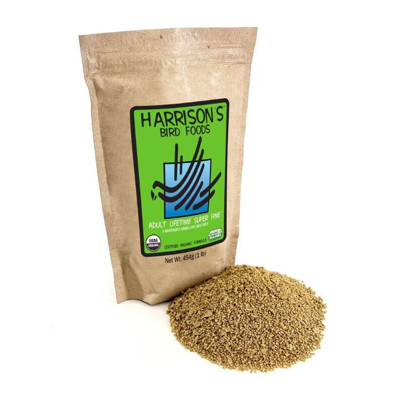 Harrisons Adult Lifetime Super Fine Organic Bird Pellet 454g