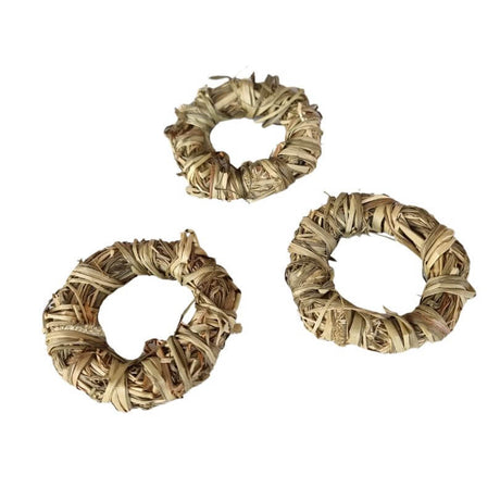 Alfalfa Ring Foot Toys 3pk