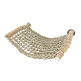 Java Trampoline java wood and woven seagrass platform perch