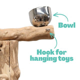 Java Wood Jungle Gym