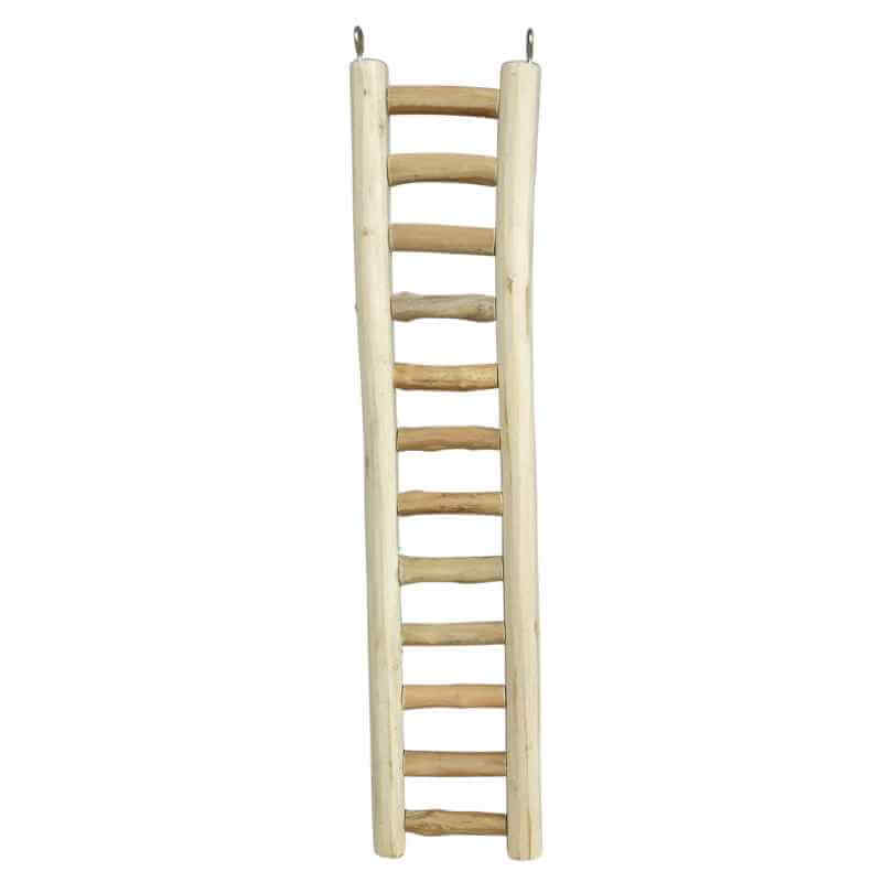 Java Wood Ladder made from natural Java wood for Budgies, Cockatiels, Conures and other pet birds