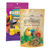 Lafeber Nutriberries Classic and Avi-Cakes Fruit Delight Parrot Bundle