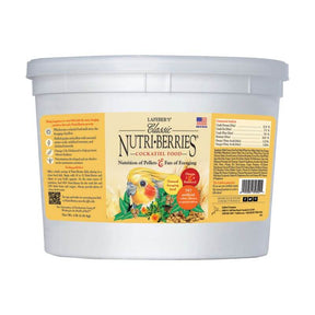 Lafeber Classic Nutri-Berries Cockatiel pack shown from the front