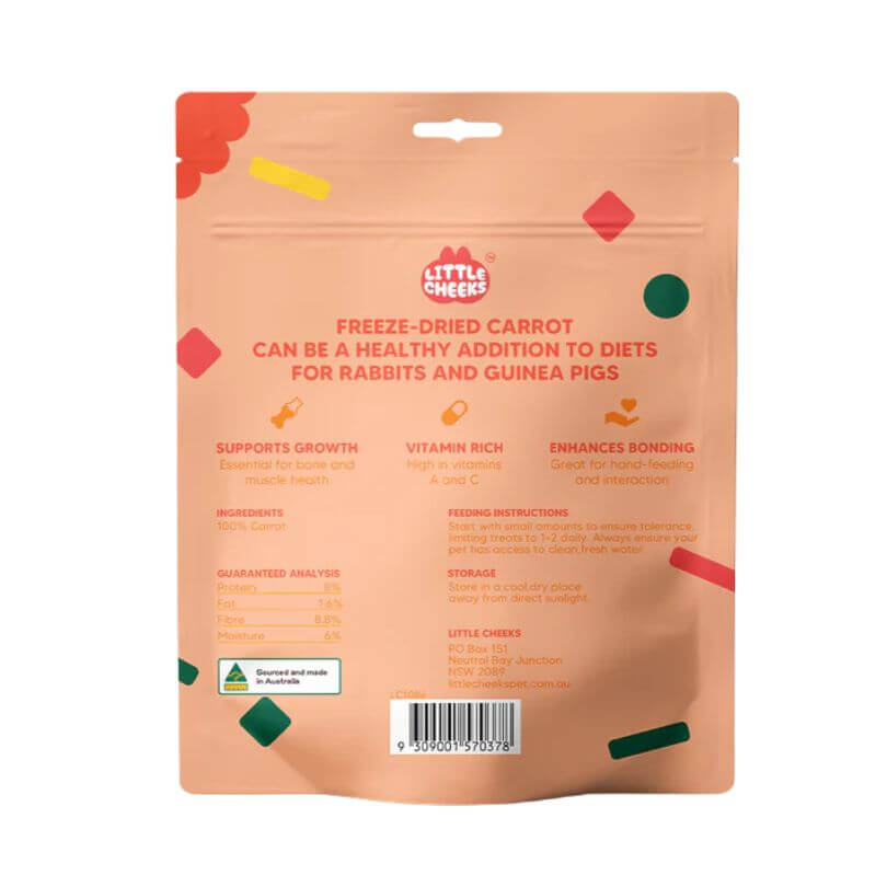 Little Cheeks Freeze Dried Carrot 20g