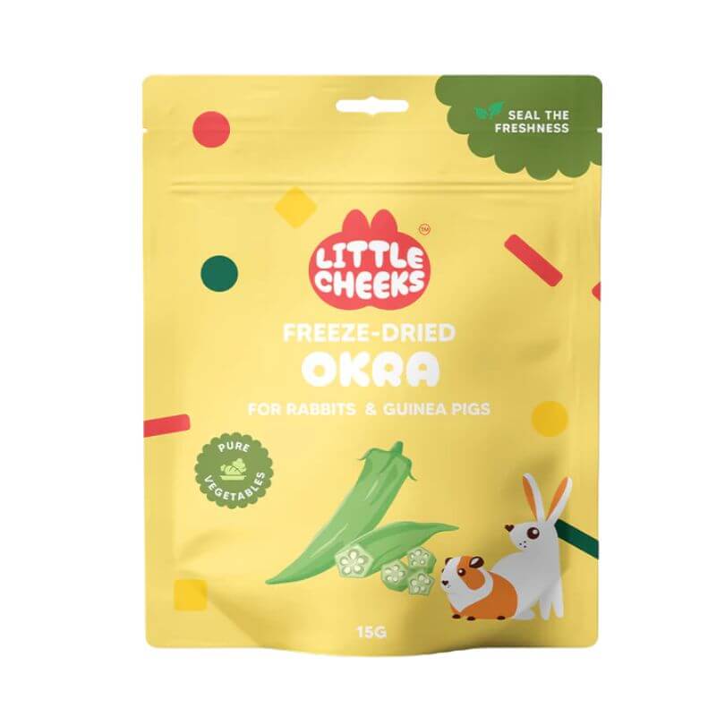 Little Cheeks Freeze Dried Okra 15g