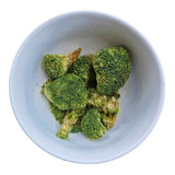 Close view of the Little Cheeks Freeze Dried Broccoli 10g