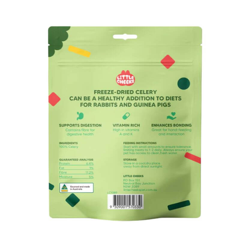 Little Cheeks Freeze Dried Celery 12g