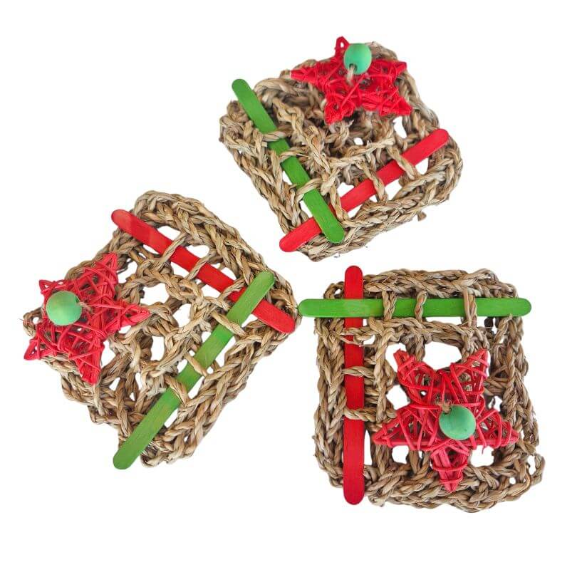 Mini Seagrass Squares 3pk