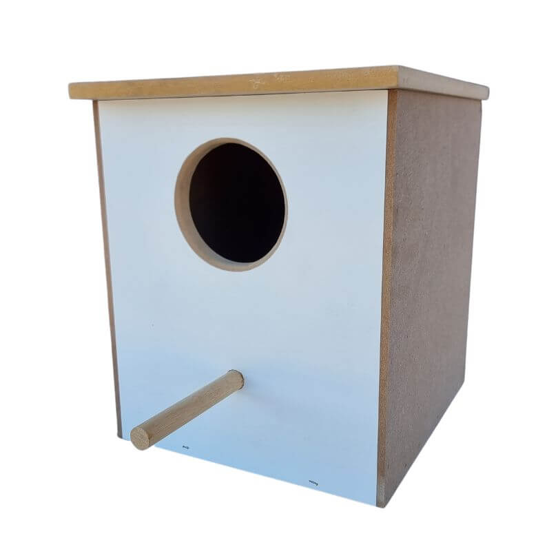 Nestbox Short with Large Hole