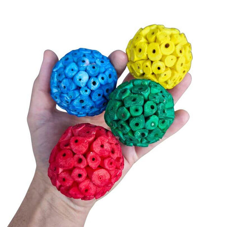 Ninos Rainbow Sola Chew Balls 4pk