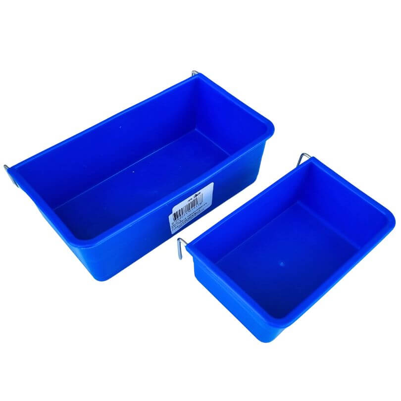 Rectangle Bird Plastic Bowls – Queenslander Aviaries