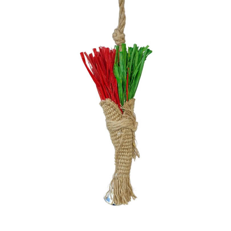 Raffia and Jute Bouquet