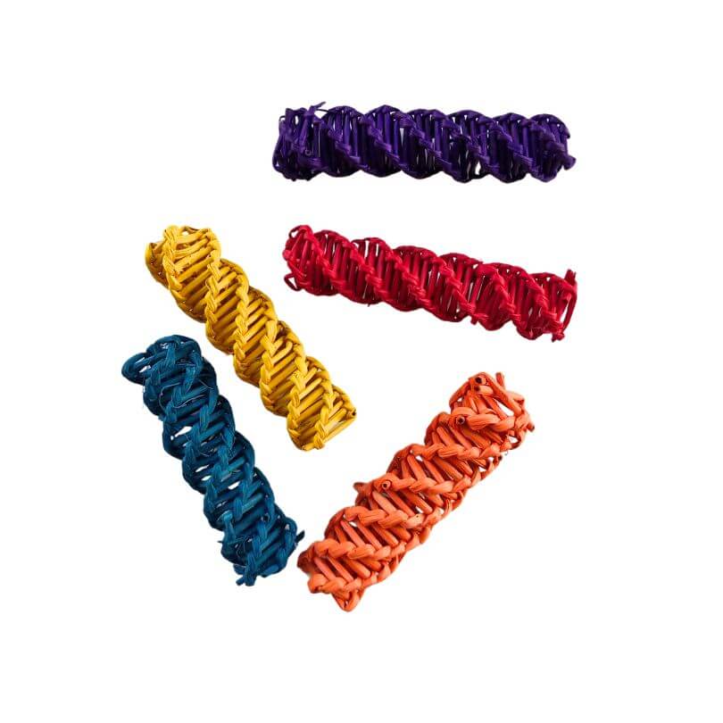 Rainbow Mini Wicker Sticks 5pk