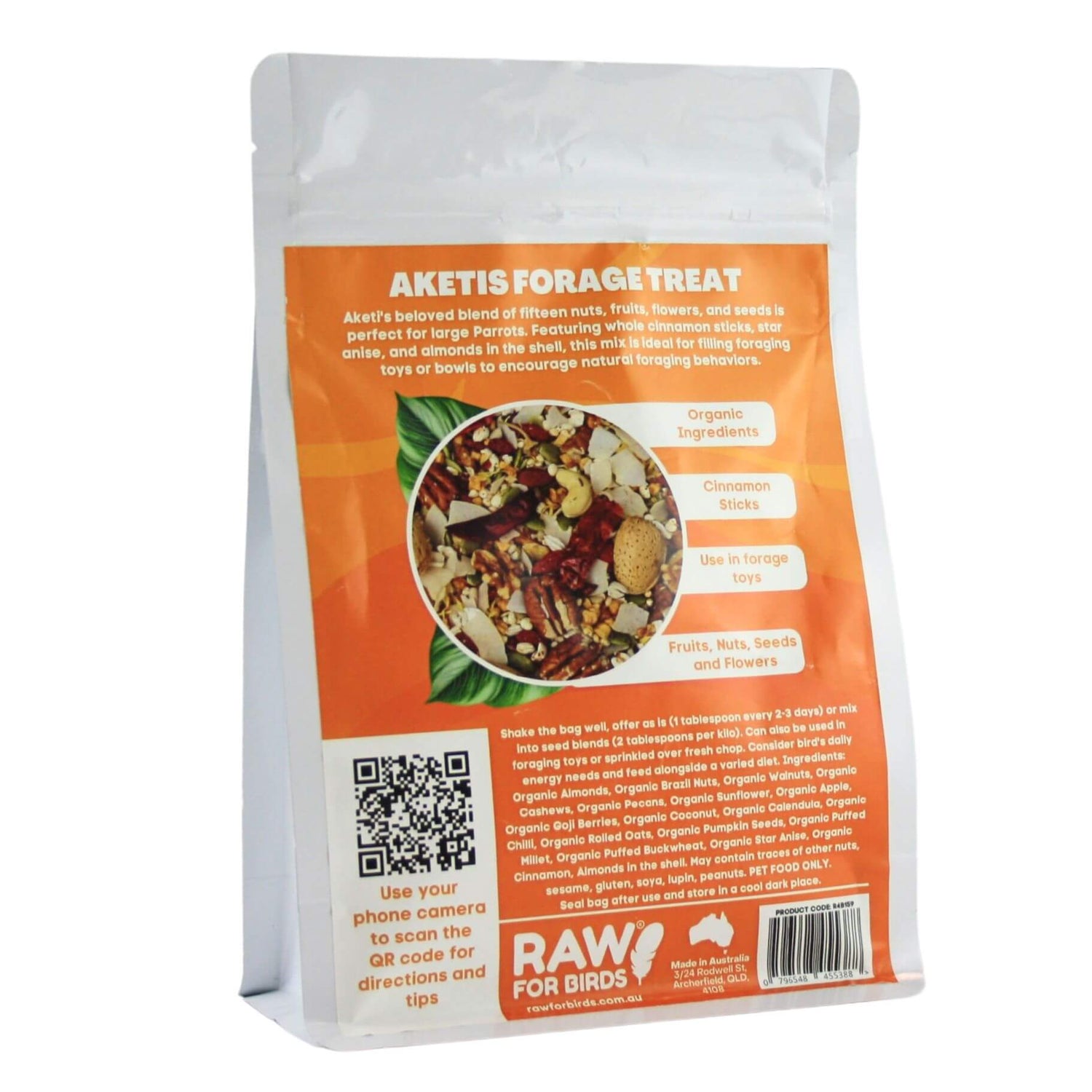 Raw for Birds Aketi's Forage Treat