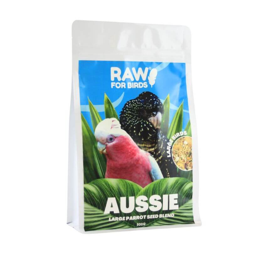 Raw for Birds Aussie Large Parrot Seed Blend