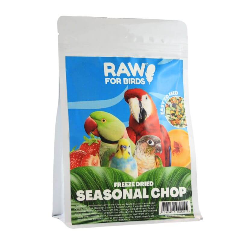 Raw for Birds Freeze Dried Seasonal Chop