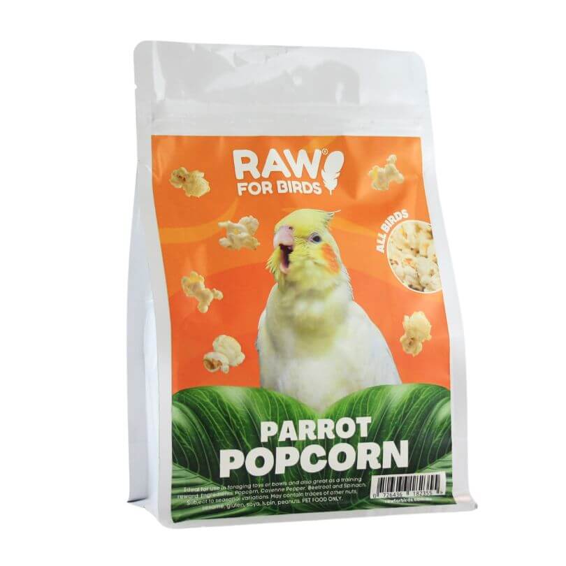 Raw for Birds Parrot Popcorn
