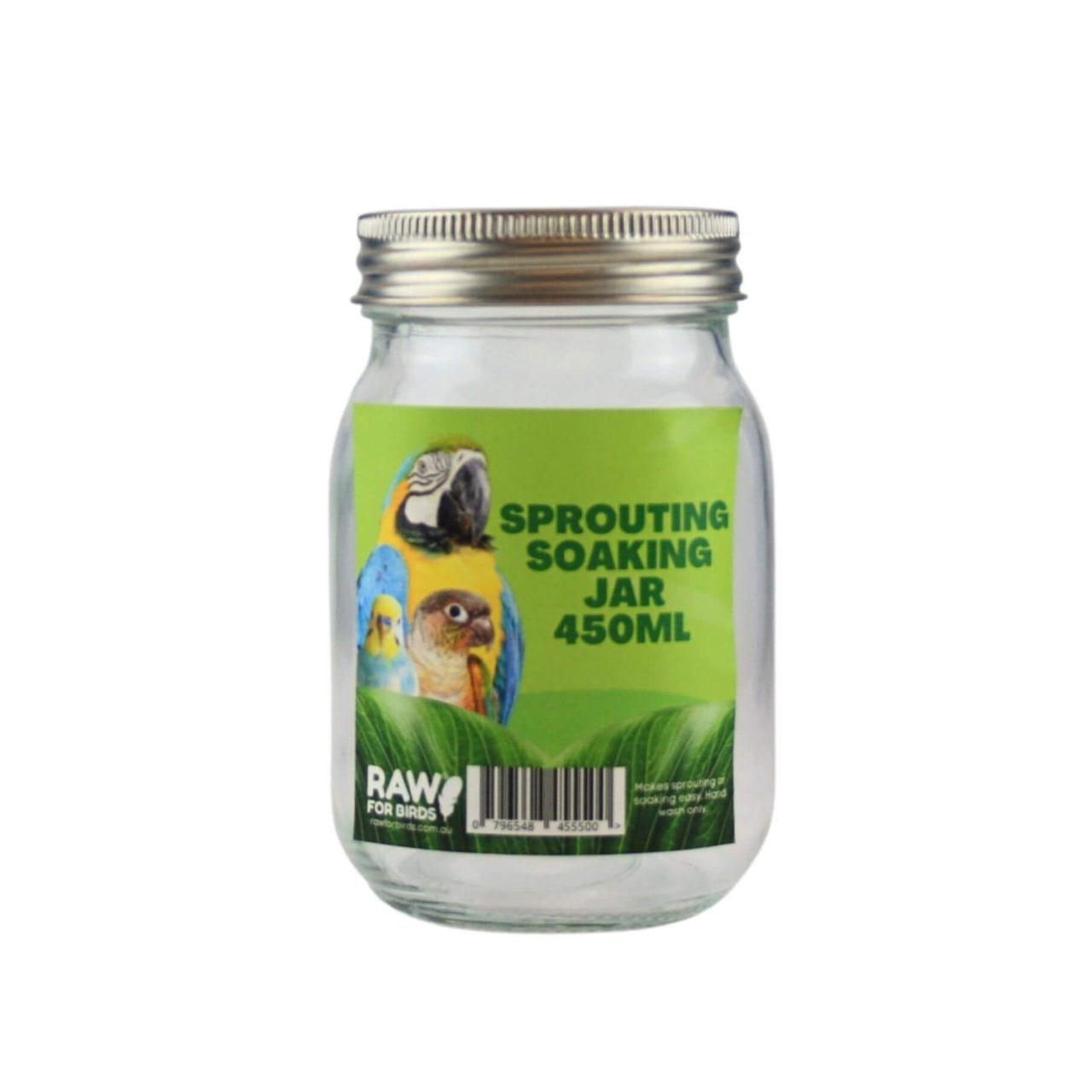 Raw for Birds Sprouting Jar