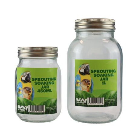 Raw for Birds Sprouting Jar