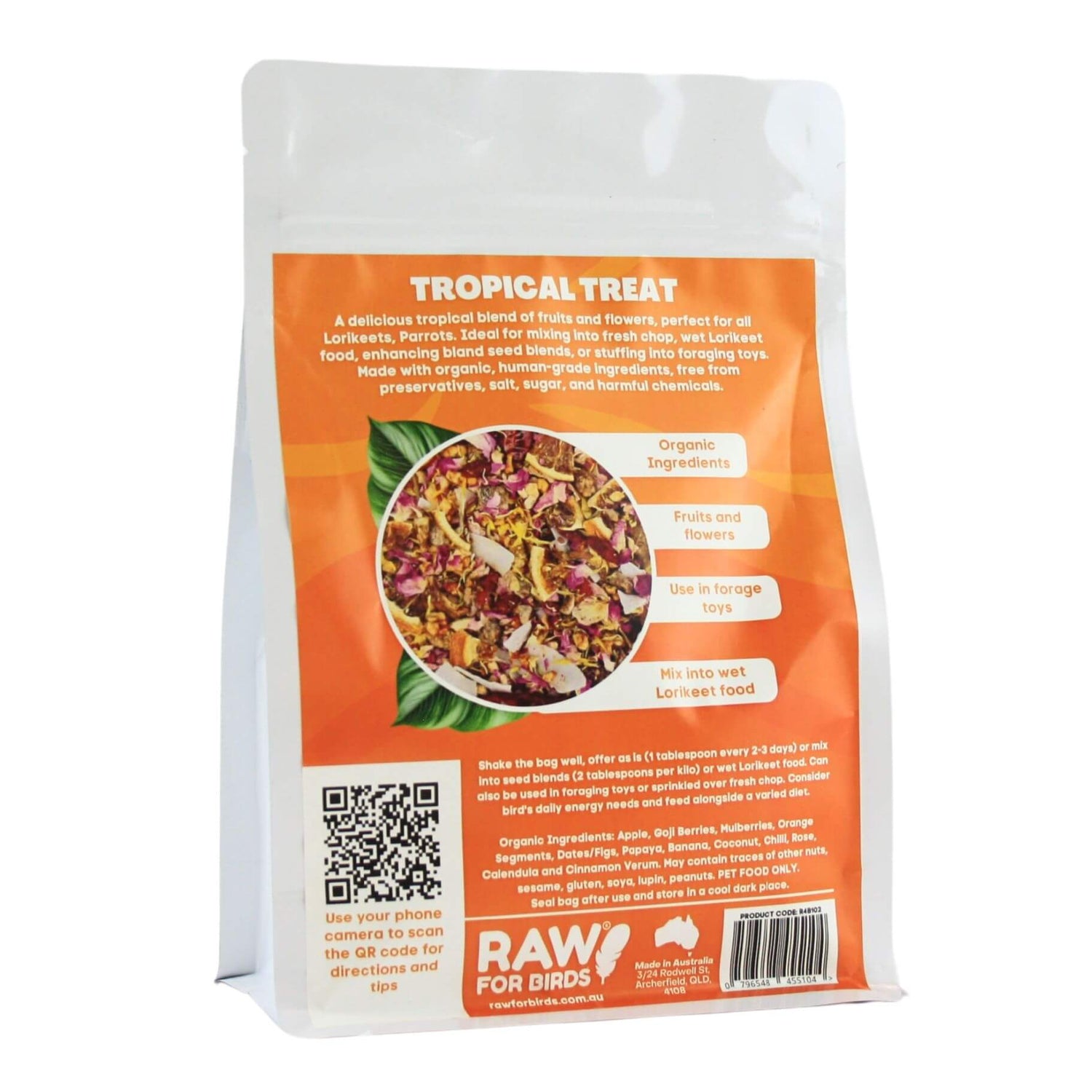 Raw for Birds Tropical Treat