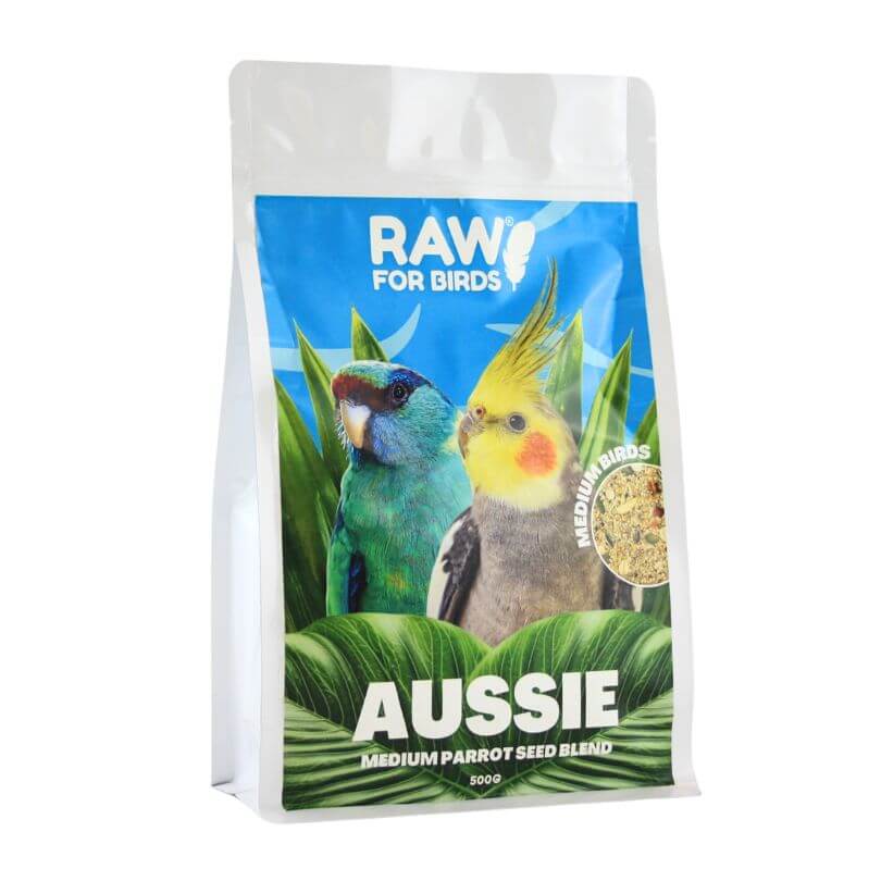 Raw for Birds Aussie Medium Parrot Seed Blend