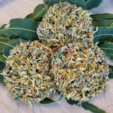 Raw for Birds Eucalyptus Flower Foot Toys 3pk