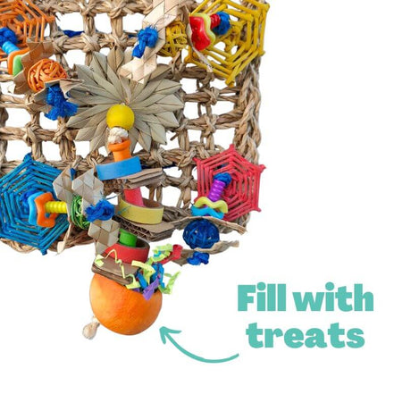 Seagrass Web Play Wall