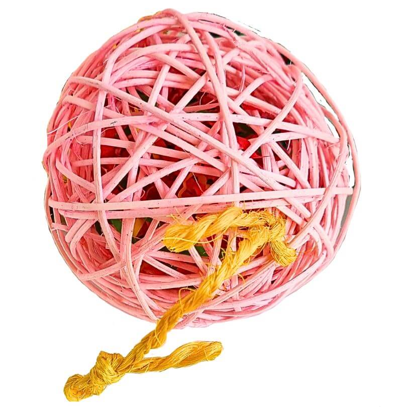 Stuffed Big Wicker Ball