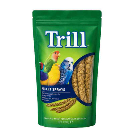 Trill Millet Sprays 150g – millet spray treat for birds of all sizes