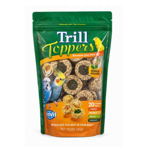 Trill Toppers Treats 20pk – seed treat for birds of all sizes