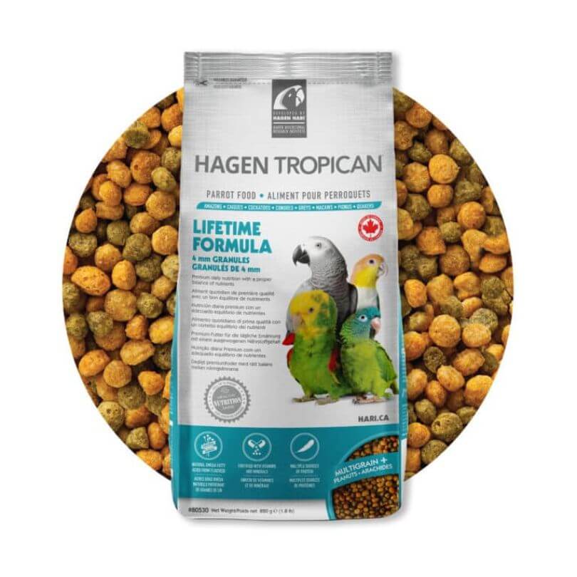 Tropican Lifetime Formula 4mm Granules - Parrot