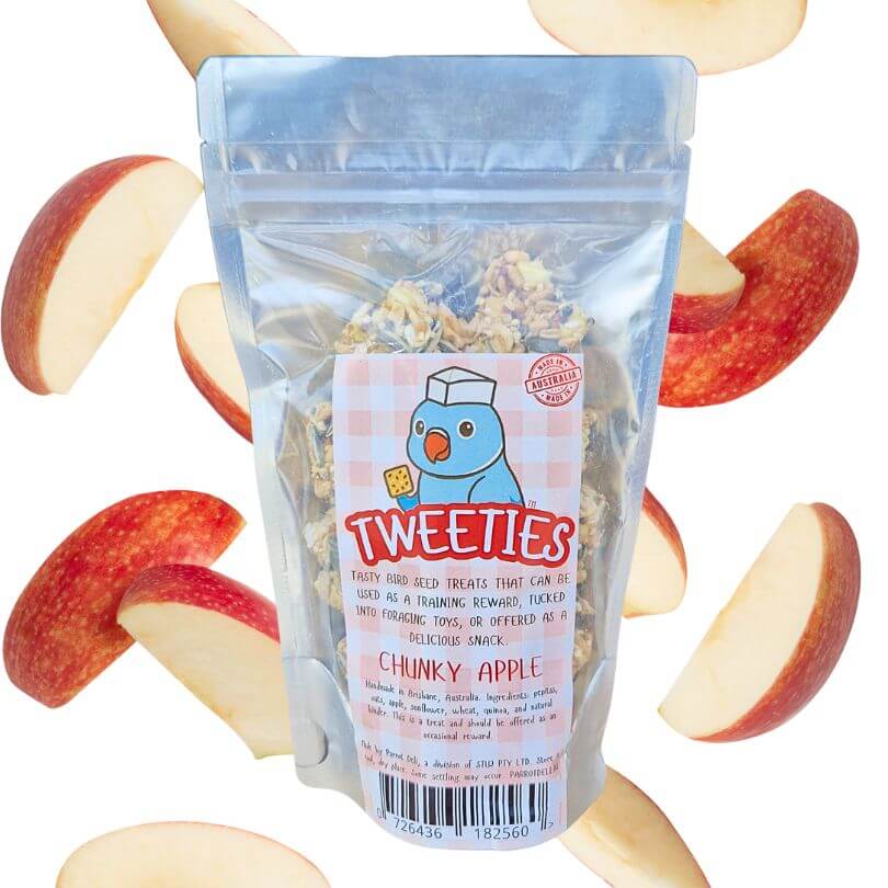 Tweeties Chunky Apple Bird Treats