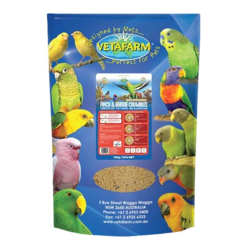 Vetafarm Finch and Budgie Crumbles