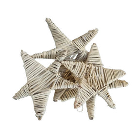Large Vine Star Chews 5pk made from natural woven wicker