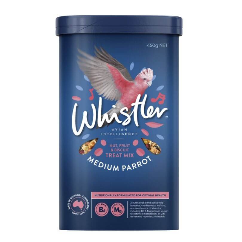 Whistler Medium Parrot Treat Mix 450g