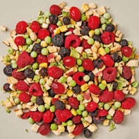 Thumbnail for Whistler Small Parrot Freeze Dried Fruit and Vegetables 120g