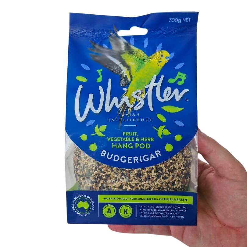 Whistler Budgerigar Hang Pod Treat 300g