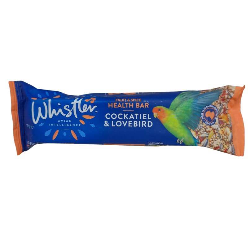 Whistler Cockatiel/Lovebird Treat Bar 75g