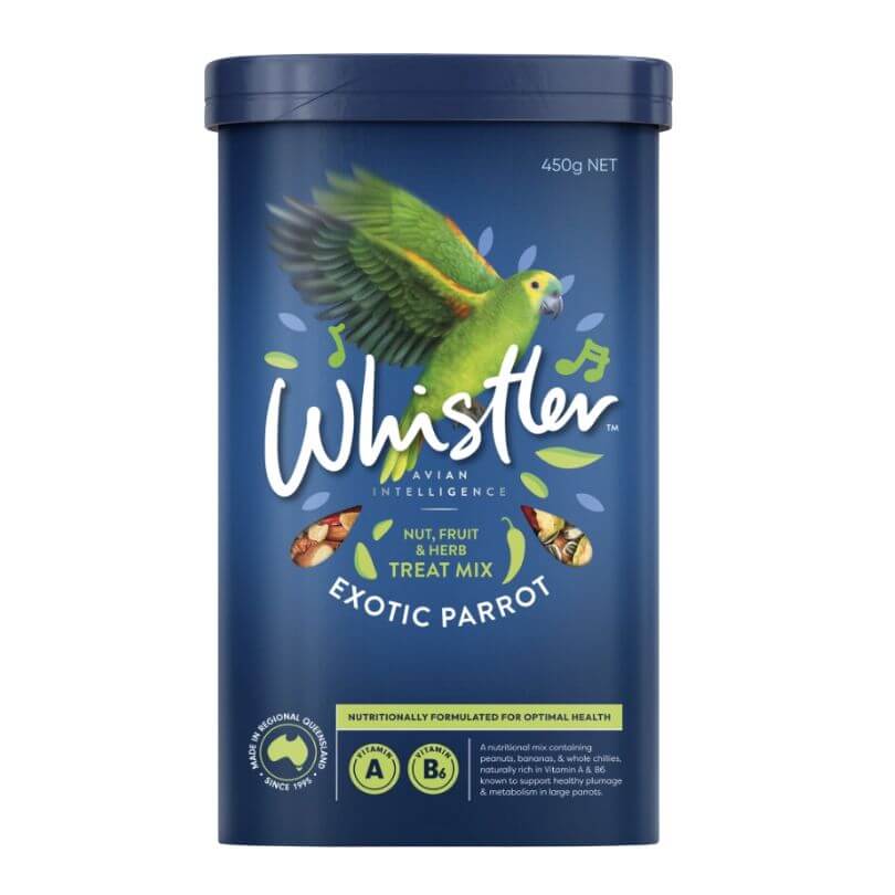 Whistler Exotic Large Parrot Treat Mix 450g