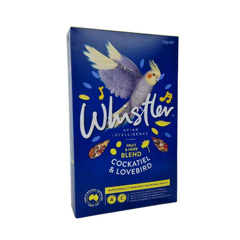 Whistler Gourmet Cockatiel/Lovebird Seed Blend 1.2kg