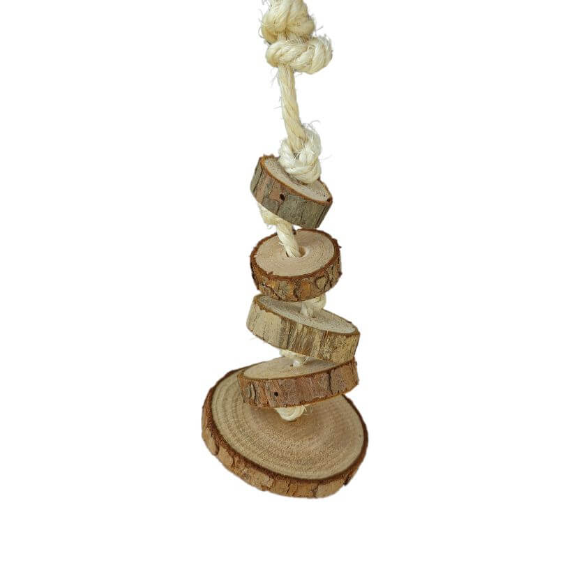 Wood Disc Dangler