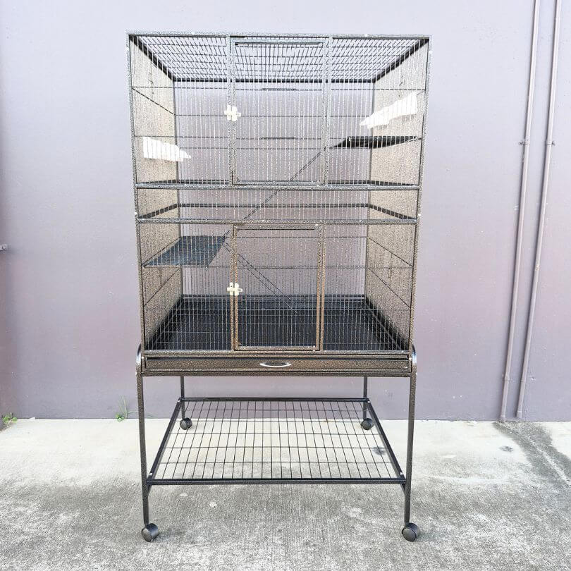 Bird Cages - Queenslander Aviaries - Cred Un Differentiate Frame Delve Square Macaw Aviary