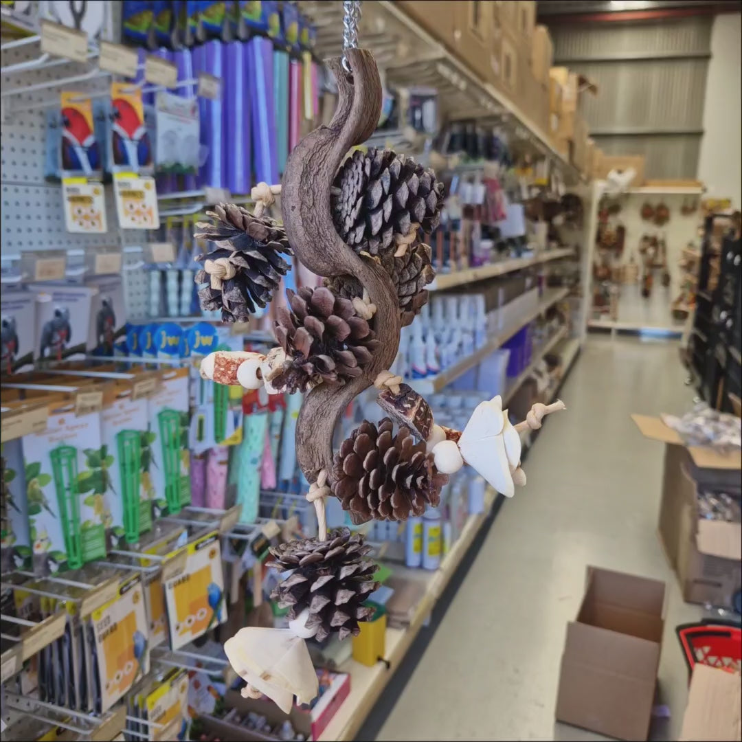 Pinecone Harvest Dangle