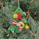 Video showing the Christmas Java Tree Small, its wooden tree topper, Java wood balls and leather strap