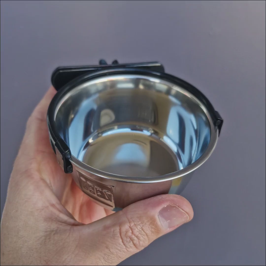 SecuraPet stainless steel bird bowls for food or water