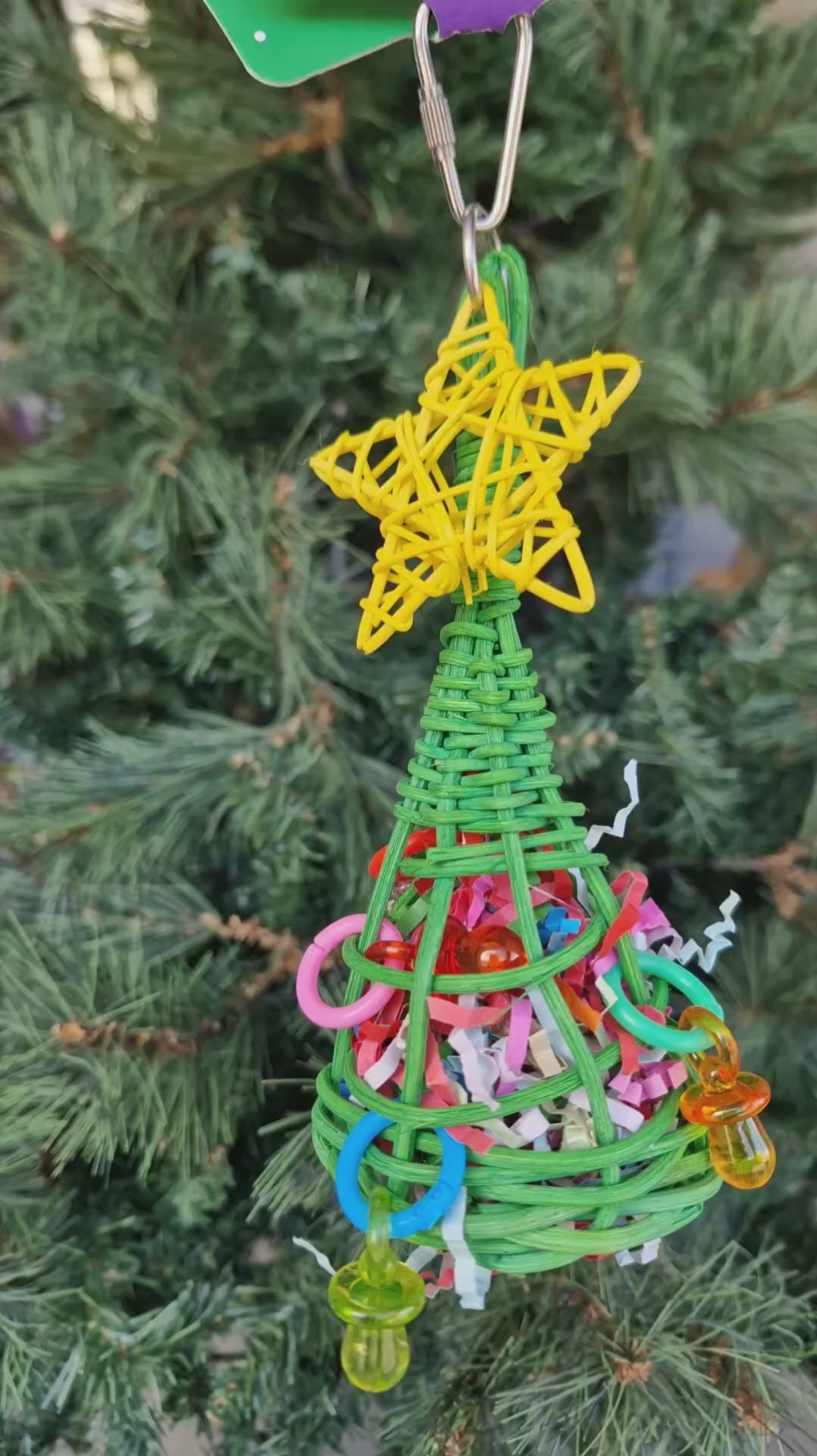 Christmas Tannenbaum Crinkle Chew